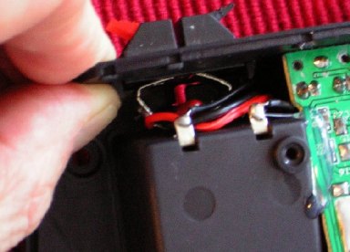 [Removing the speaker clips]
