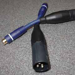 adattatori da XLR a RCA