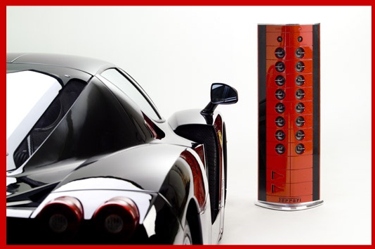 [Ferrari Art-Engine speakers]