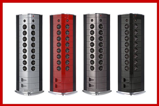 [Ferrari Art-Engine speakers]