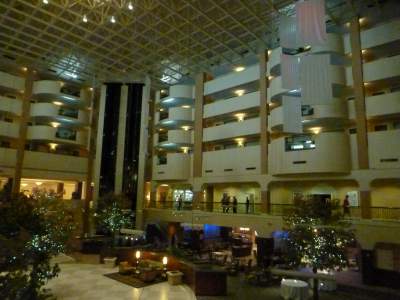 [Mariott Hotel atrium]