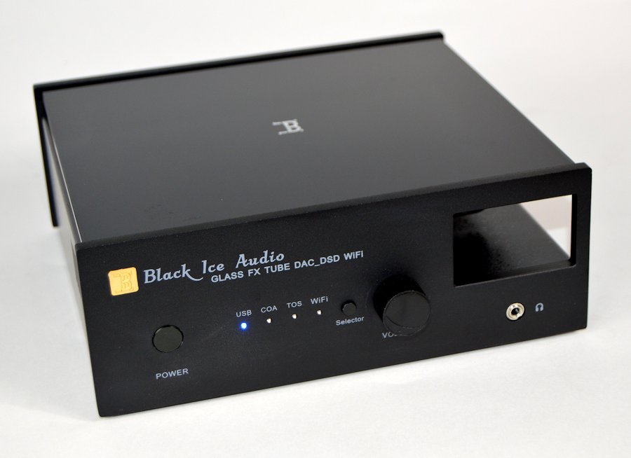 [Black Ice Audio Glass FX DAC DSD WiFi a valvole]