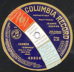 [Carmen Habanera--Jeanne Gordon]