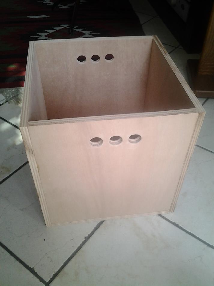 [Box in legno portaLP]