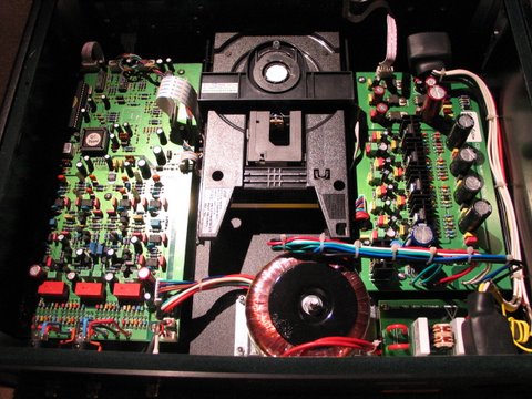 [ESound CD-E5 SE - internal view]