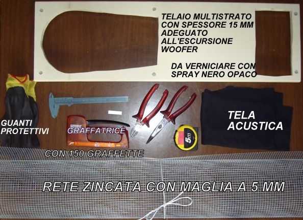 [Griglie di protezione per diffusori]