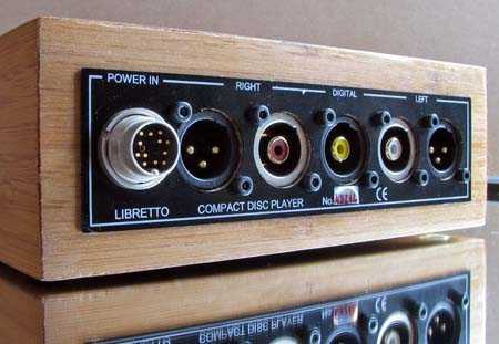 Human Audio Libretto - vista posteriore