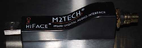 [M2Tech hiFace 2 USB to S/PDIF output interface]