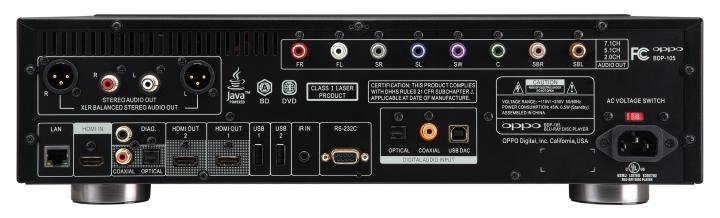 [Oppo BDP 105, retro]