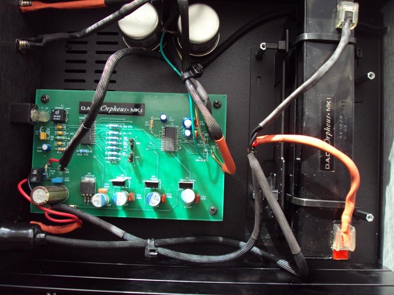 [DAC RT Audio Design Orpheus mk1 - vista interna]