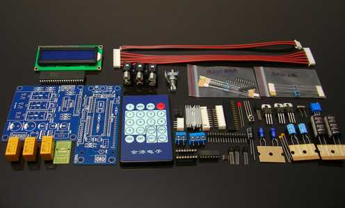 [PGA2311 Preamplifier parts]