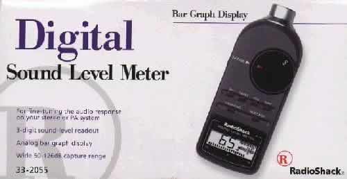 [RadioShack SPL meter]