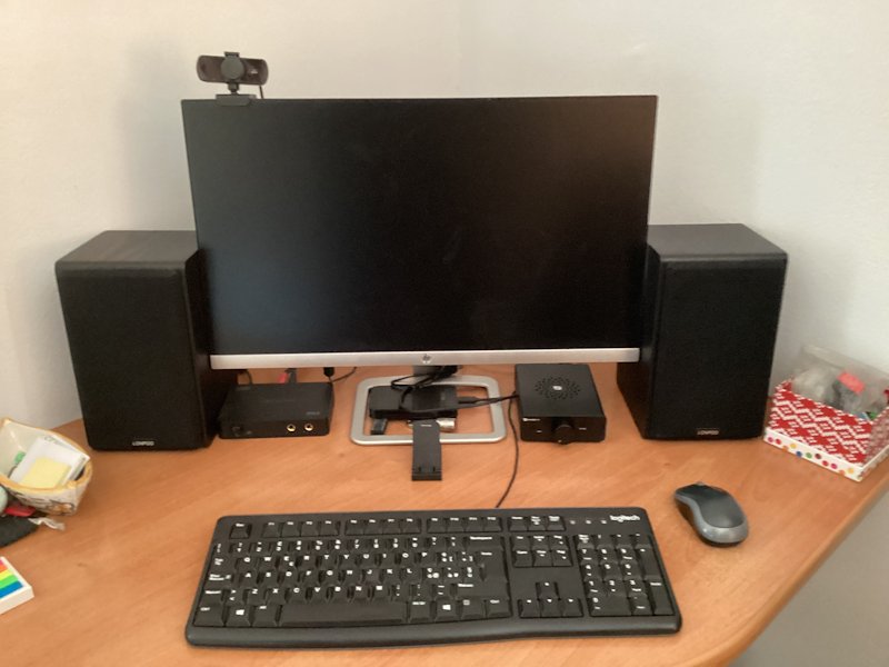 [Sala d'ascolto - impianto desktop]