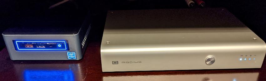 [Schiit Modius + NUC]