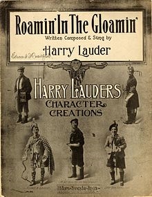 [Roamin' in the Gloamin' sheet music 1911]