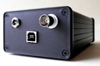 [John Kenny SPDIF Mk 3 USB converter - rear view.]