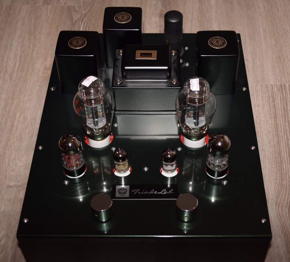 [Triode Lab 2A3 EVO Front view]