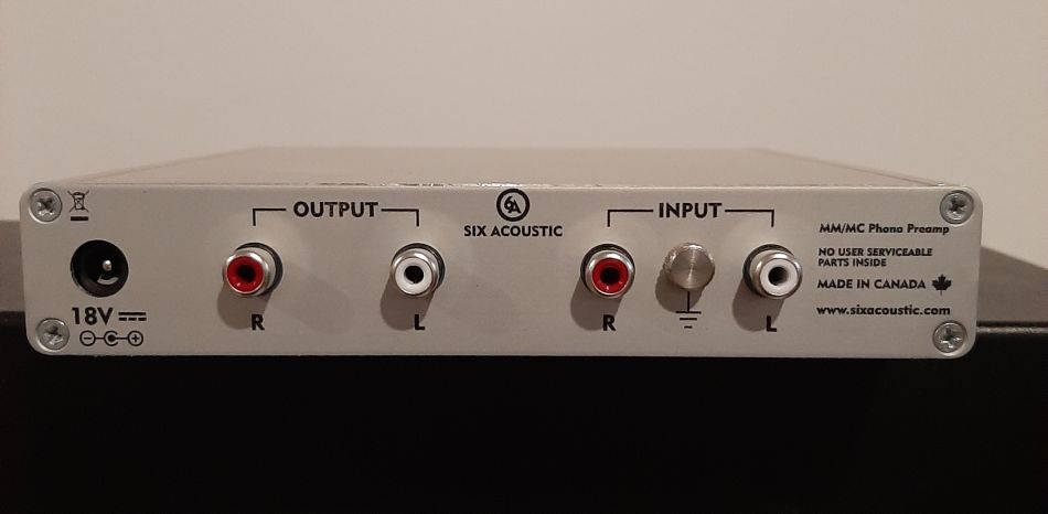[Pre-phono York - vista posteriore]