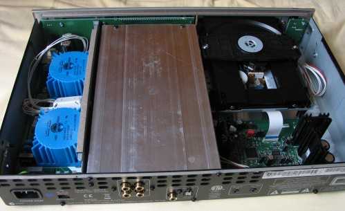 [Arcam FMJ CD 36 internal view]