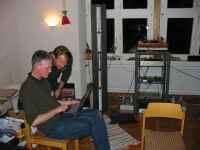 [Bodo Kalthoff (sitting) and Ralph Gibbemeyer - at EFT 2004]
