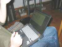 [Configuring the crossover with a laptop - at EFT 2004]