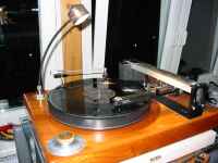 [Bernhard Kistner record player with modified Rabco - at EFT 2004]
