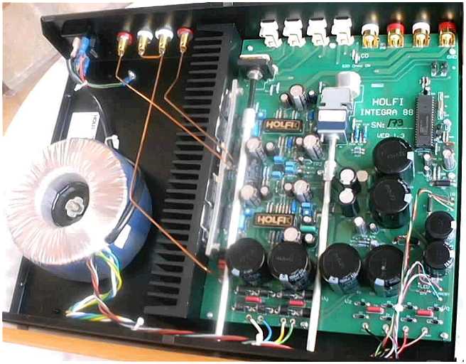 Meer Beneden afronden Zwitsers Holfi Integra 88 SE amplifier [English]