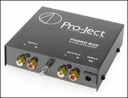 [Pro-Ject PhonoBox phono preamp]