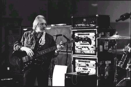 [rehersal in preparation of The Who's 2002 reunion tour, copyright Ross Halfin 2002]