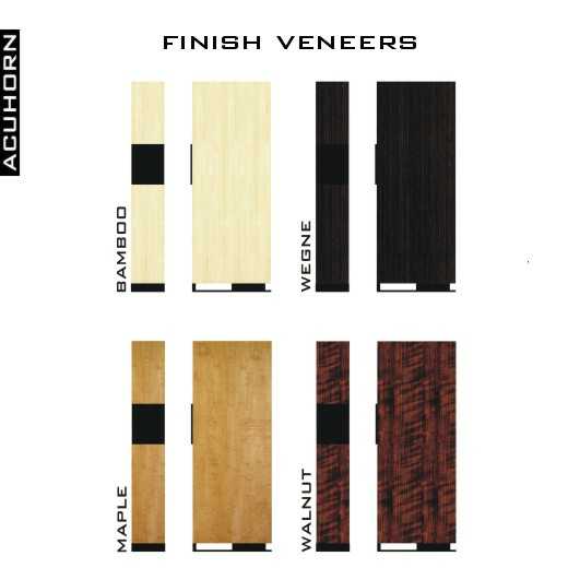 [Acuhorn Nero 125 finish veneers]