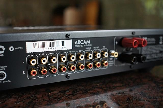 [Arcam A19 Rear View]