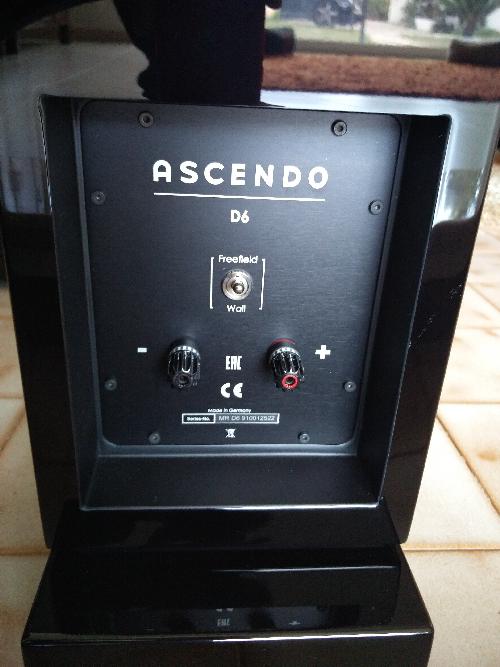 [Ascendo D6 loudspeakers binding posts]