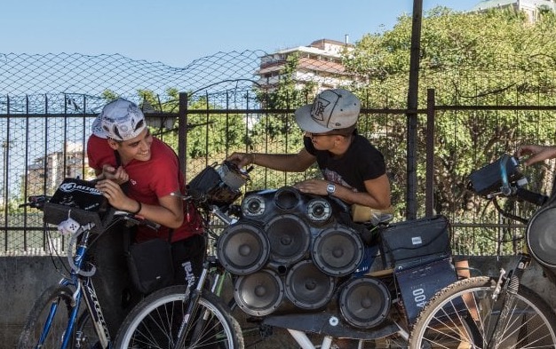 [Stereo bikes in Palermo]