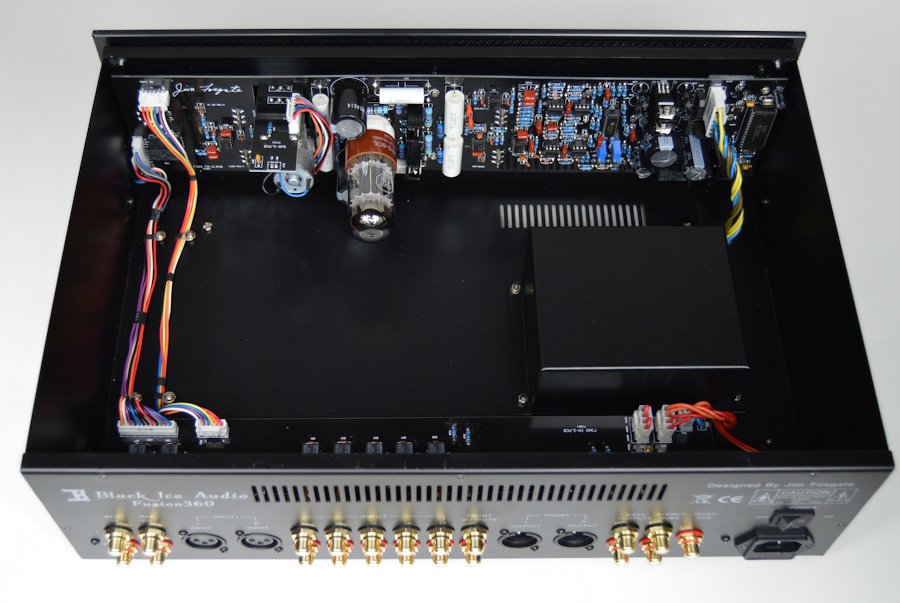 [Black Ice Audio F360 pre-amplifier internal]