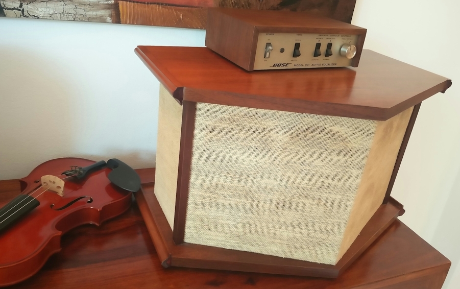 [Bose 901 - rear view]