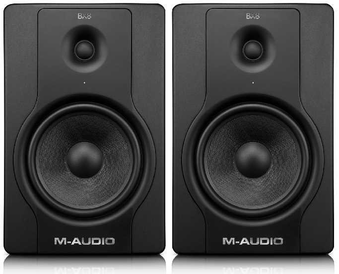 Review M Audio Bx8 D2 Active Pro Monitors Listening Test