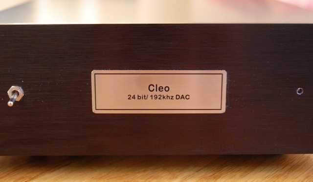 [Il DAC USB Cleo]