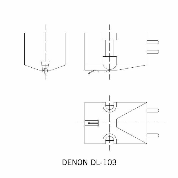 [Disegno della testina DL-103]