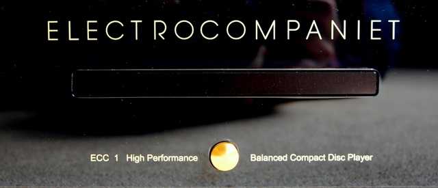 [Electrocompaniet ECC-1 CD player]