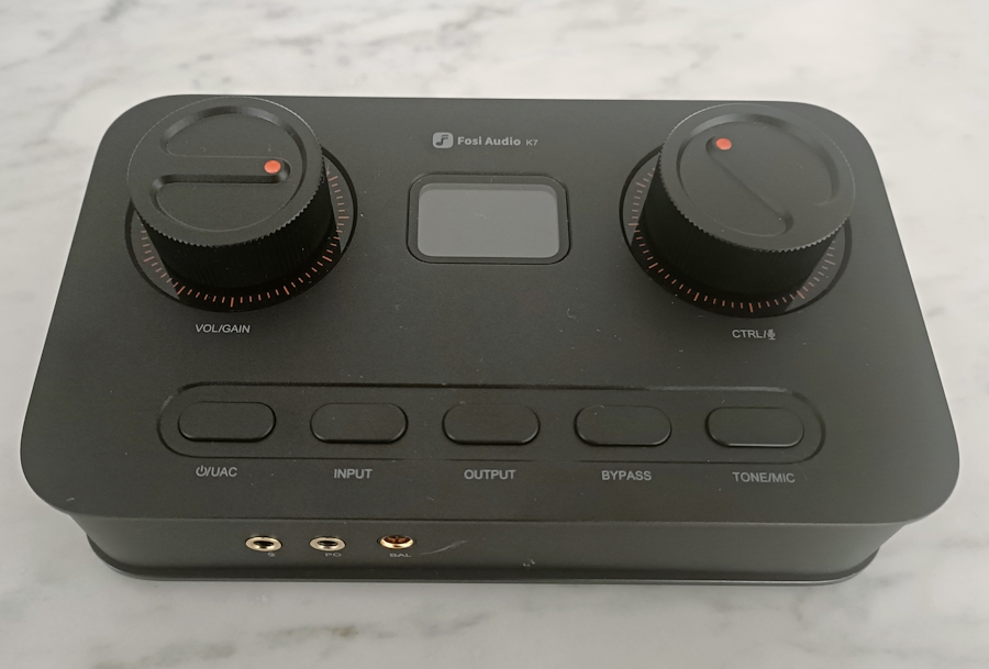 [Fosi Audio K7 - dac & headphone amp]