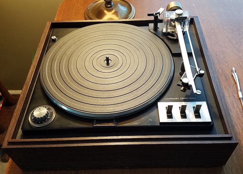 [Garrard Zero 100 turntable]