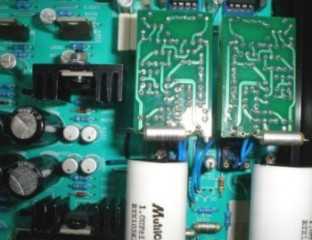 [The opamp module modules in an Arcam Alpha 5 CDP]