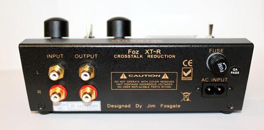 [JoLida phono crosstalk corrector - rear view]