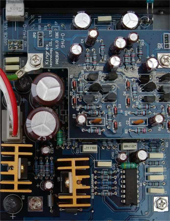 [Kingrex preamp - inside view - detail]
