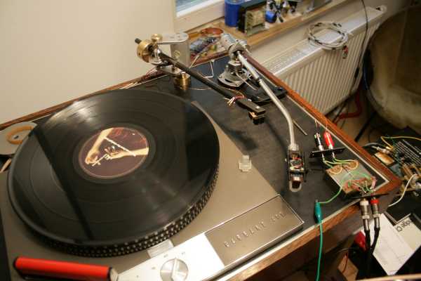 [Il Garrard 401 con lo Schroeder No.1]