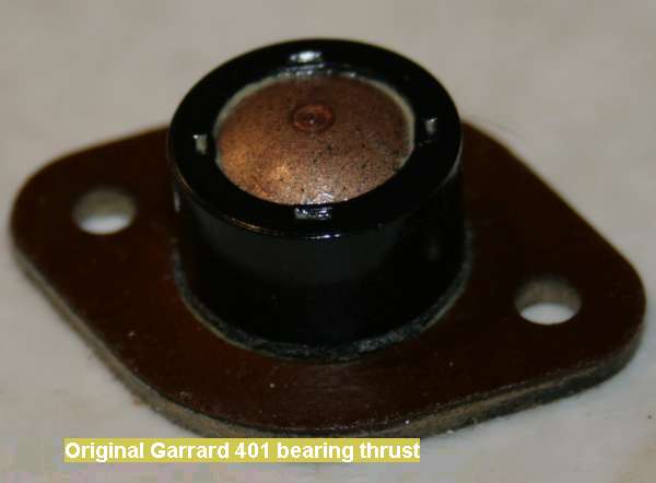[original bearing thrust for Garrard 401]