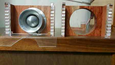 [Mounting the tweeters]