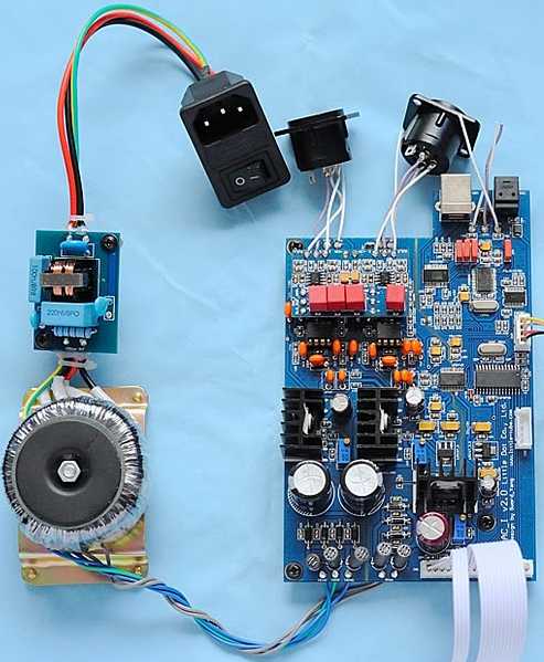 [Little Dot DAC_I inside view]