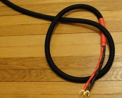 [My Audio Cables CuQ speaker cables]