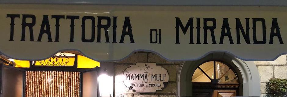 [Mamma Muli', trattoria audiophile!]